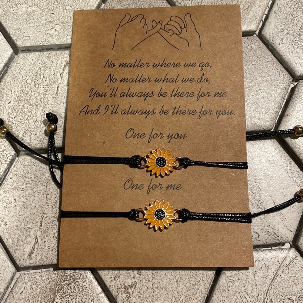 Sunflower Friendship Bracelet